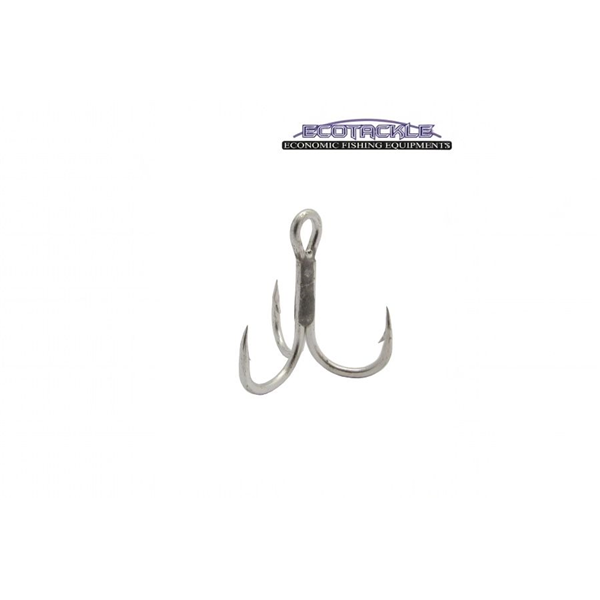 Ecotackle TB-44 Üçlü İğne Nikel 2